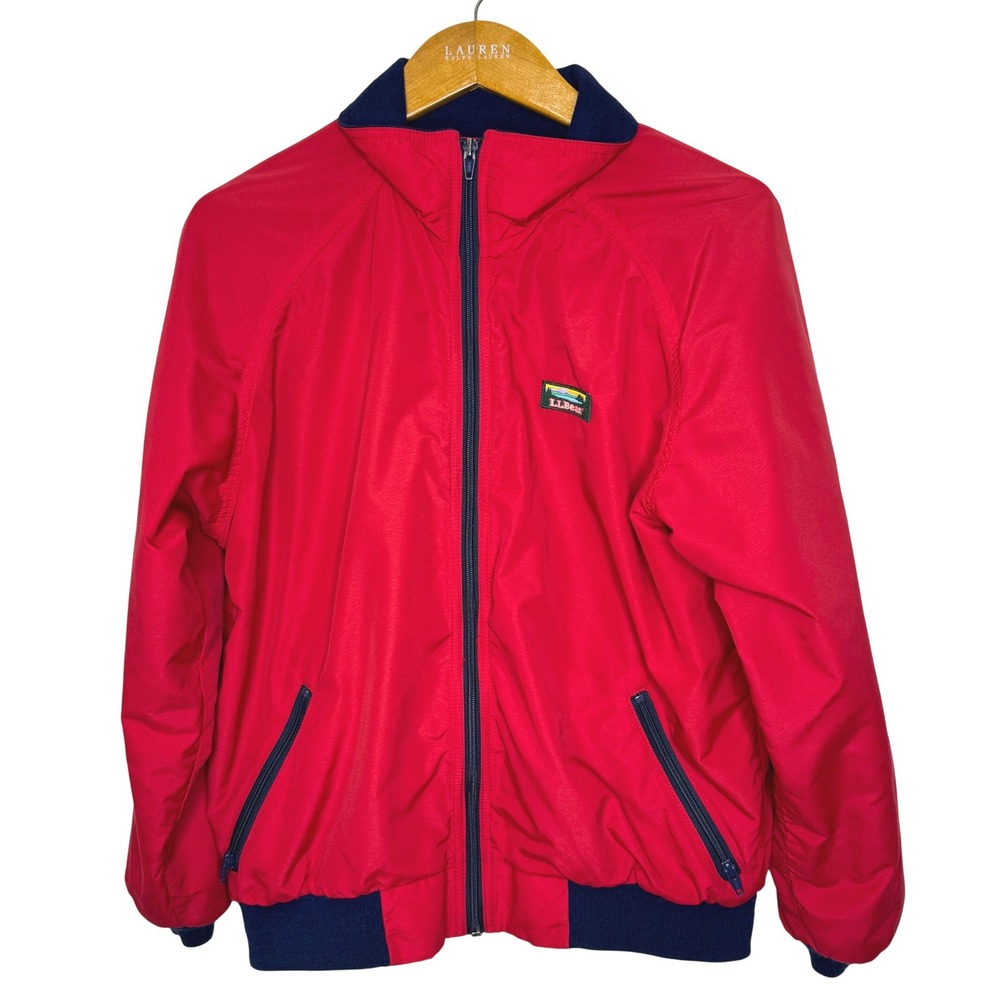 Vintage L.L. Bean Three-Season Jacket Women's Large Red
